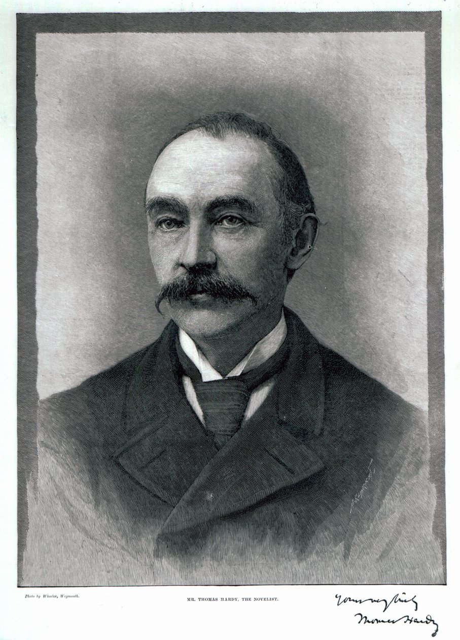 托马斯哈代，1892年 作者 英国摄影师