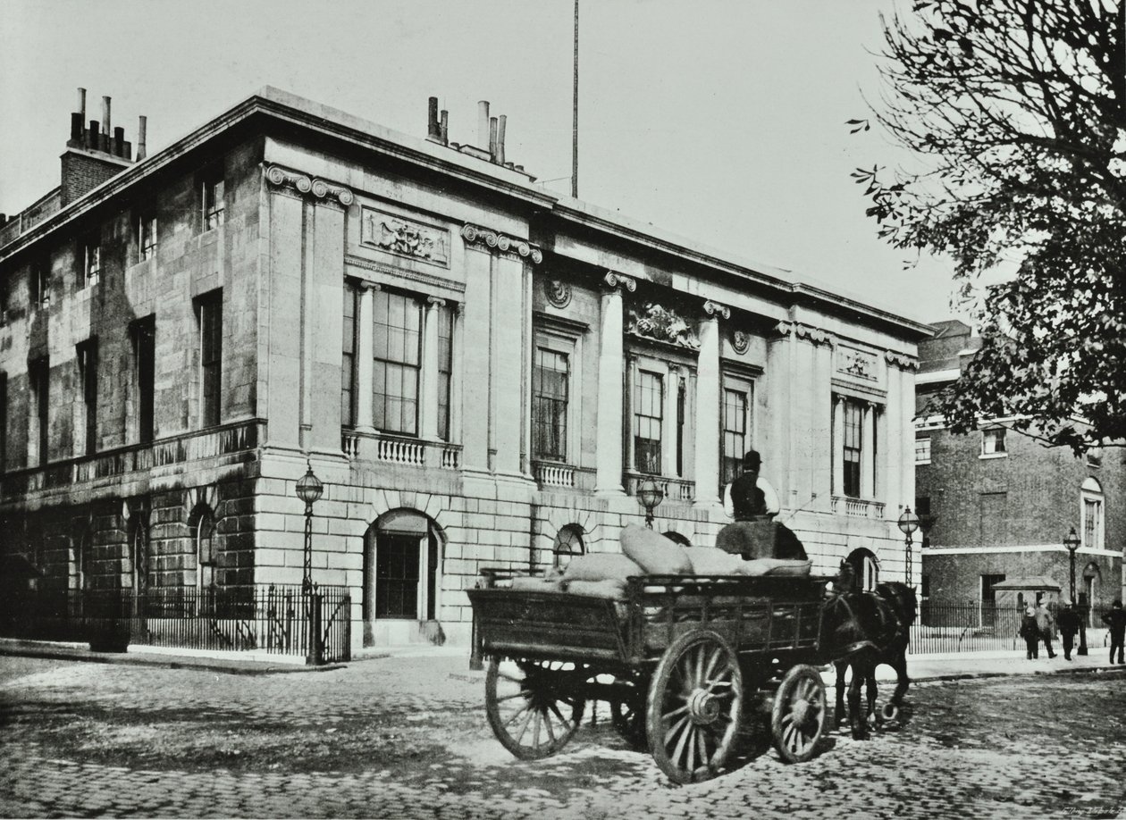 Trinity House，Trinity Square，伦敦金融城，1890年 作者 英国摄影师