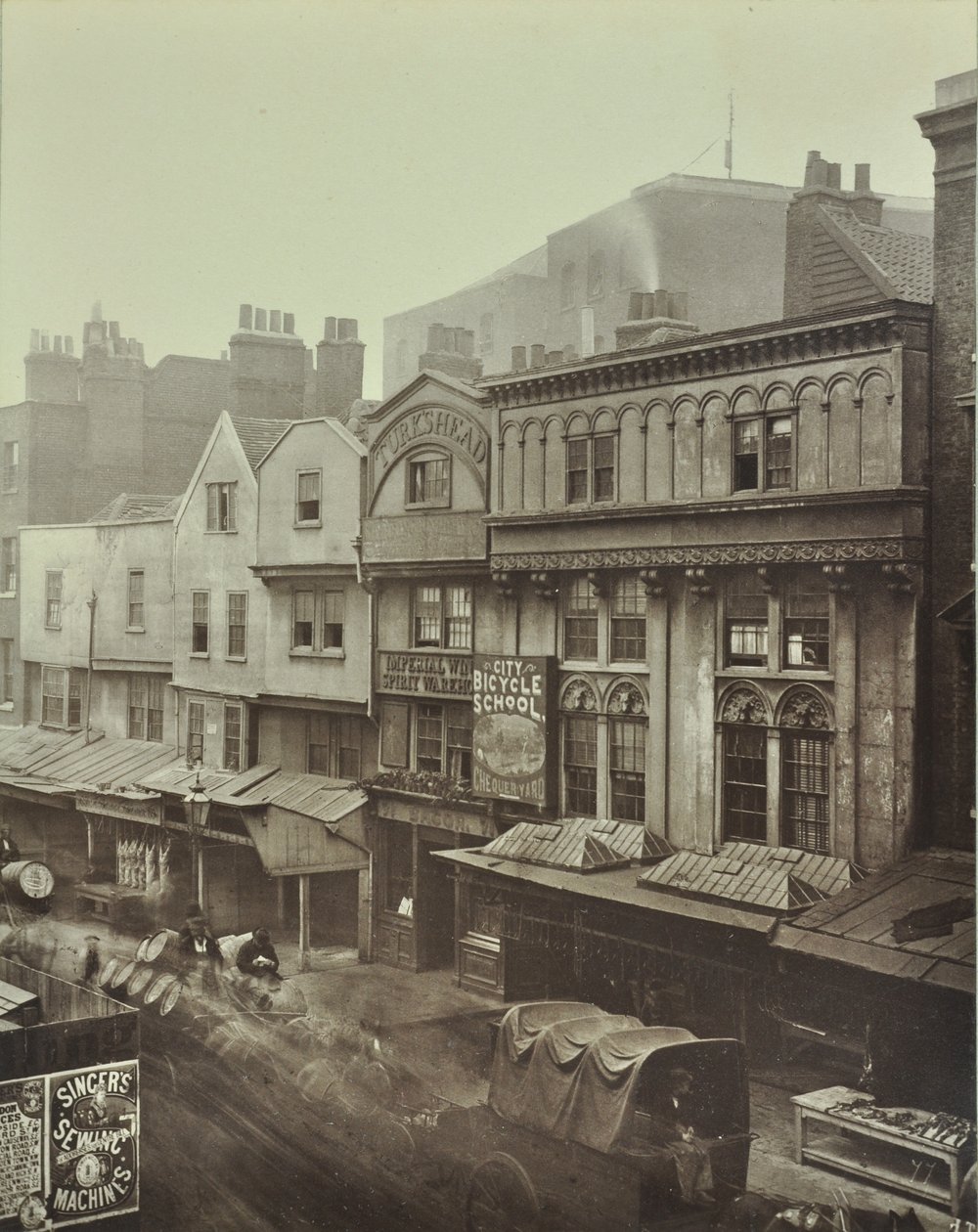 土耳其人，1853年，伦敦奥尔德盖特 作者 英国摄影师