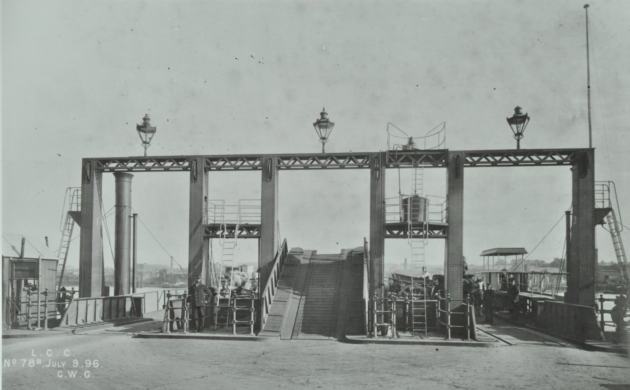 Woolwich轮渡看法，1896年 作者 英国摄影师