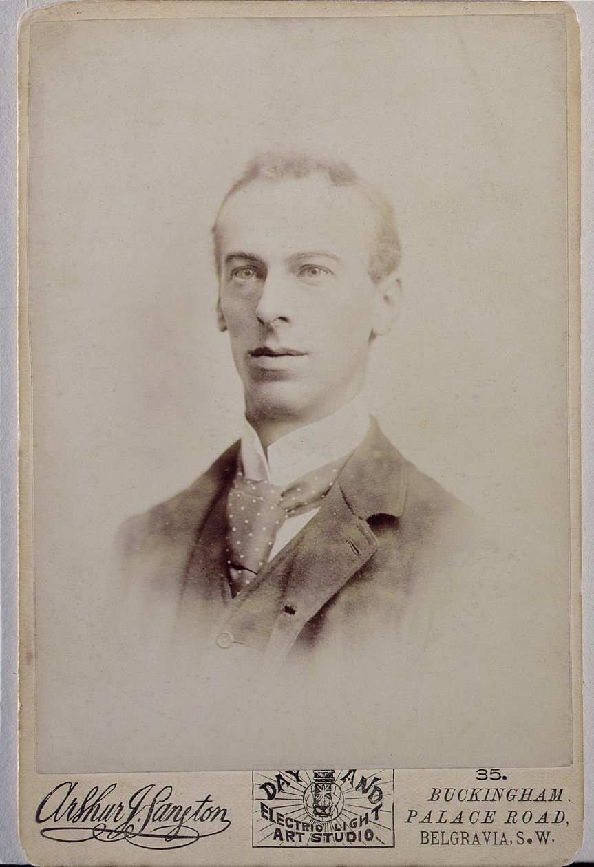 亚瑟拉克姆的肖像（1867-1939）（棕褐色照片） 作者 英语摄影师英语摄影师