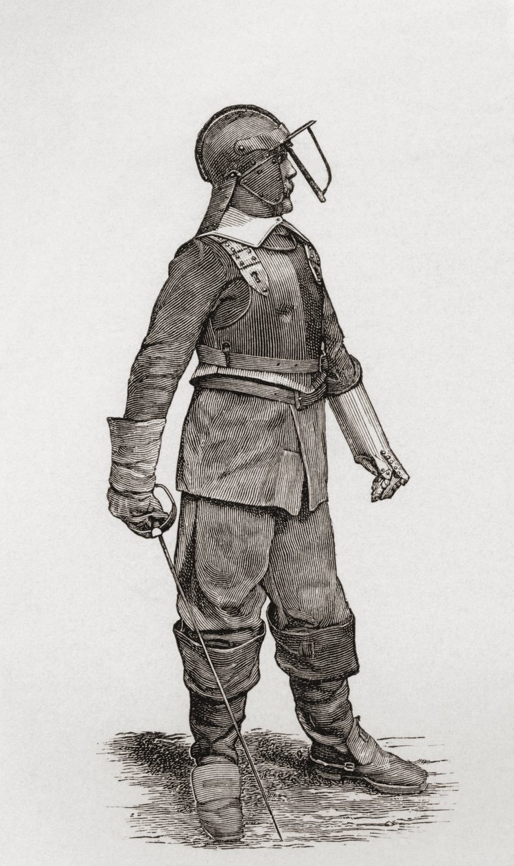 来自奥利弗克伦威尔时代的轻骑士，来自JR Green的“英国人的短暂历史”，1893年出版 作者 英语学校