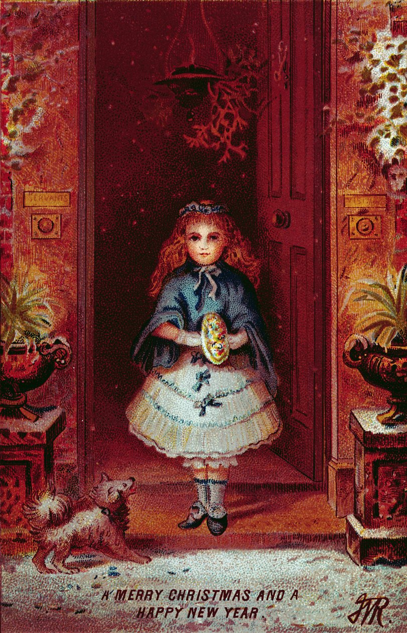 酒吧，“圣诞快乐，新年快乐”。作者：Eyre和Spottiswoode 作者 英语学校