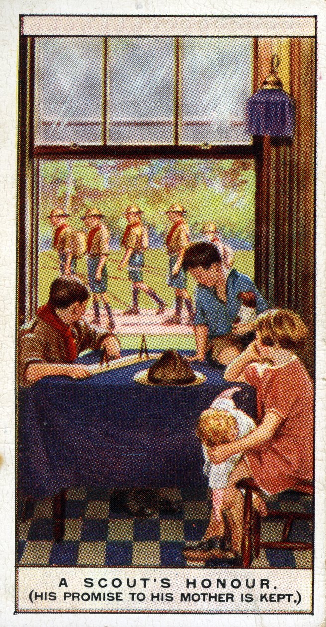 1929年，童子军的荣誉值得信赖 作者 英语学校
