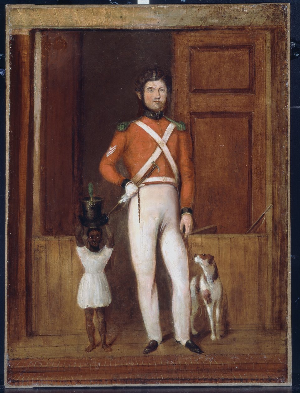 骑兵团军士长，1830年 作者 英语学校