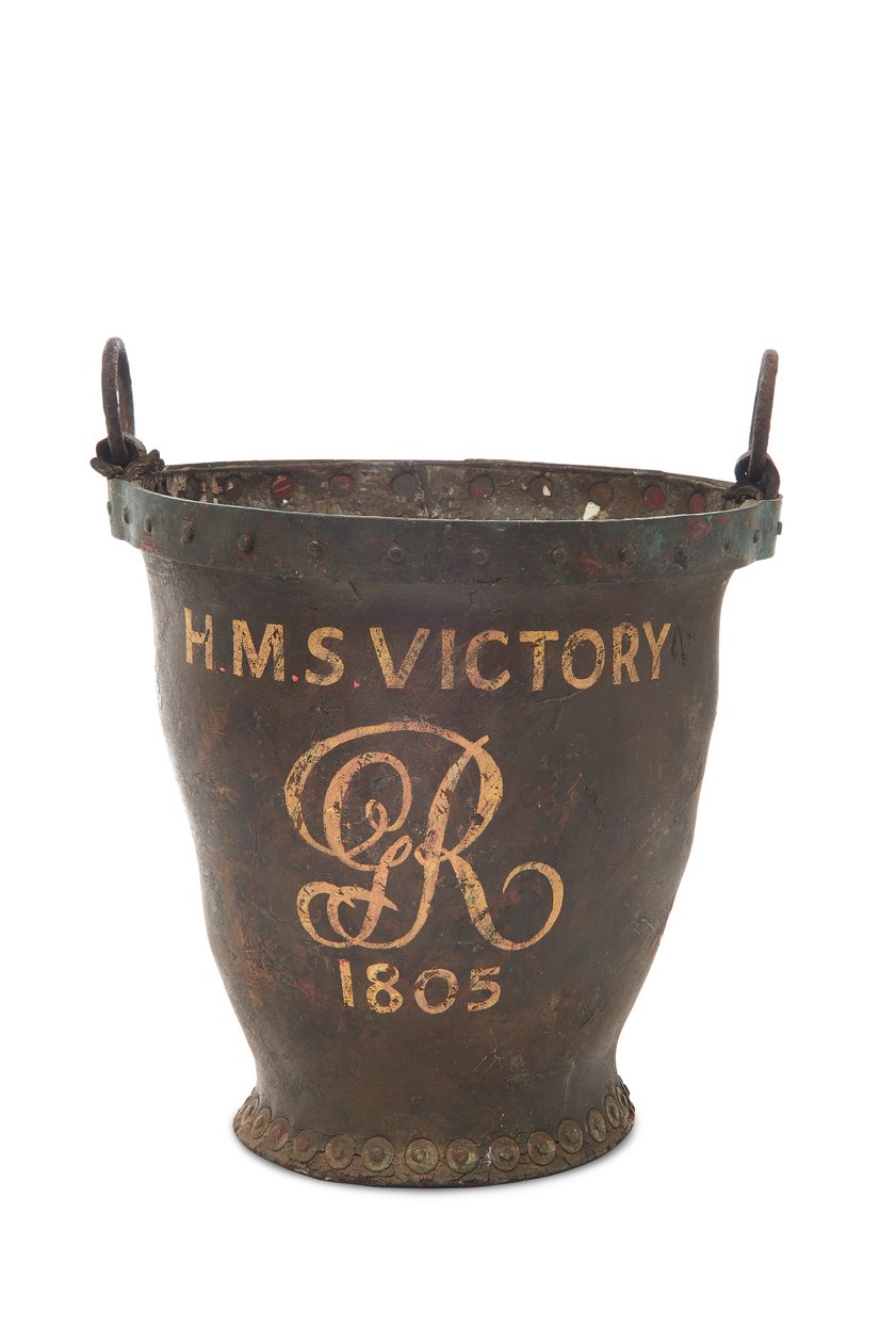 HMS胜利号的消防桶，1805年 作者 英语学校