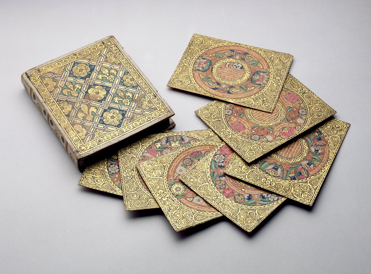 一套挖沟机及其箱子，16世纪中叶 作者 英语学校