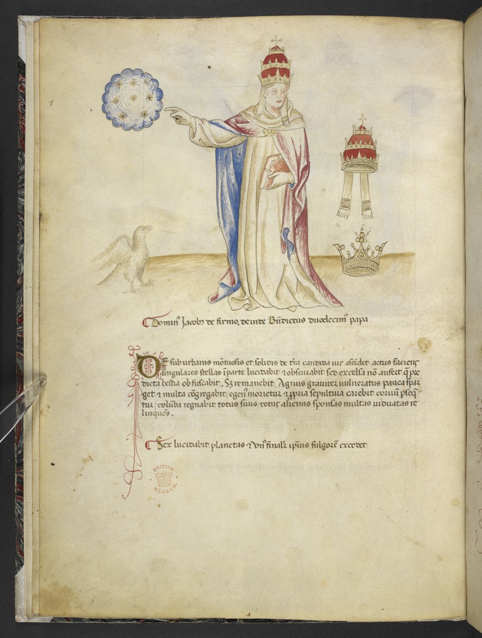添加 MS 15691 "Joachimi Abbatis de Curatio, et Anselmi, Episcopi Marsicani, Vaticinia xxx de Pontificibus Romanis; scil., a Nicolao III. 作者 英语学校
