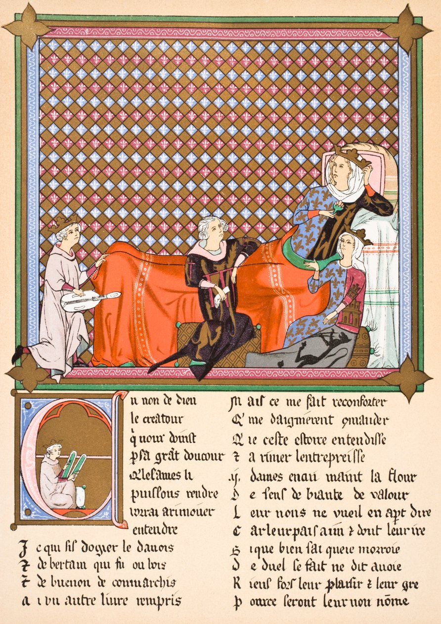 Adenez，吟游诗人之王，1878年 作者 英语学校