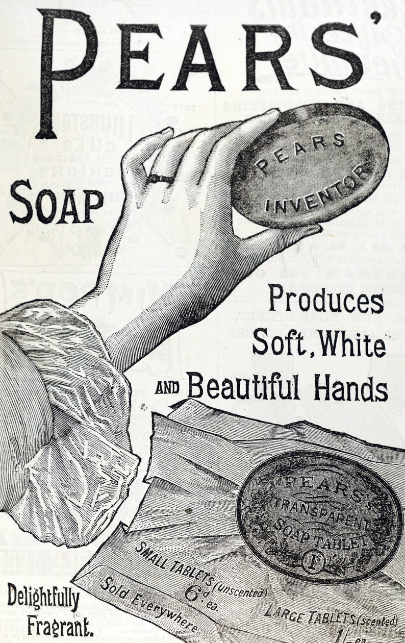 Advertisement for Pears