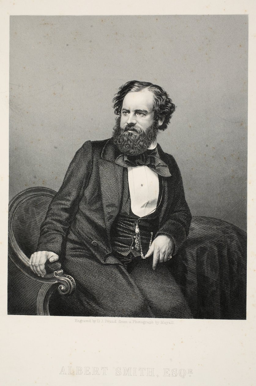 Albert Smith, Esq.C. 1850（雕刻） 作者 英语学校