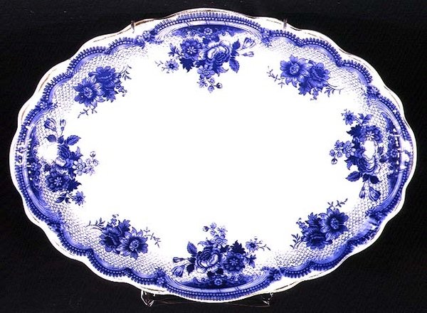 Albertoli图案斯塔福德郡板块，1860（陶瓷） 作者 英语学校