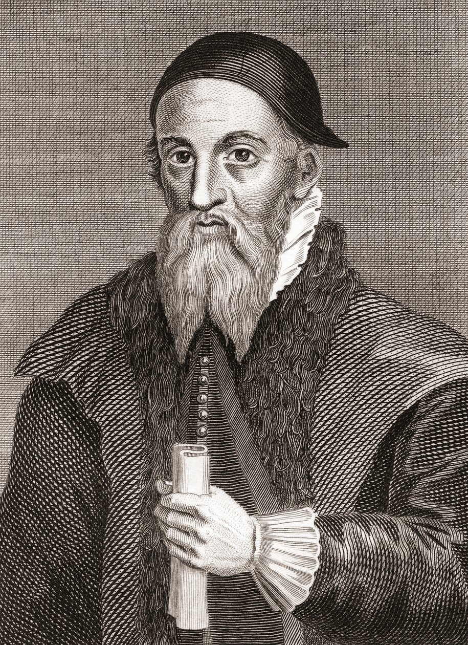 戈加尔的亚历山大-厄斯金，约 1521-1592 年。苏格兰领主，苏格兰詹姆斯六世在斯特林城堡的看守人。选自 Iconographia Scotica 或《苏格兰杰出人物肖像》，1797 年出版。 作者 英语学校