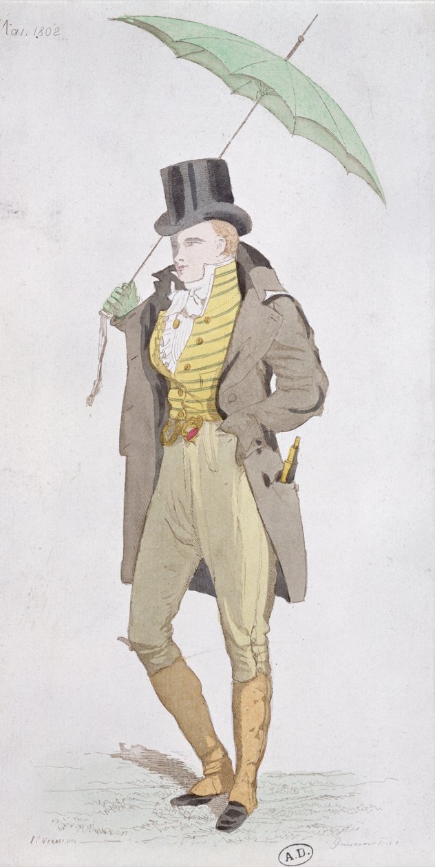 英国花花公子，c.1802 作者 英语学校
