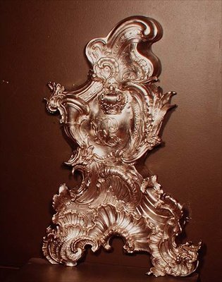 Andiron by Philip Jacob Drentwelt，1747-49（白银） 作者 英语学校