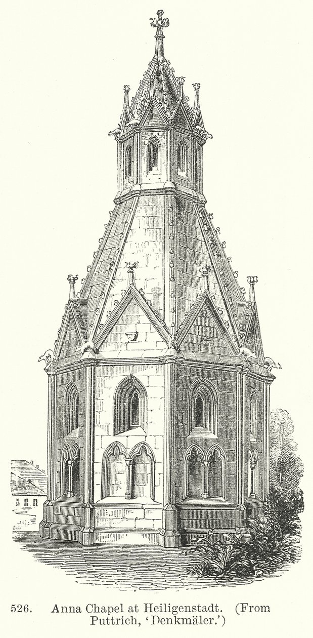 海利根施塔特的安娜小教堂（雕刻） 作者 英语学校