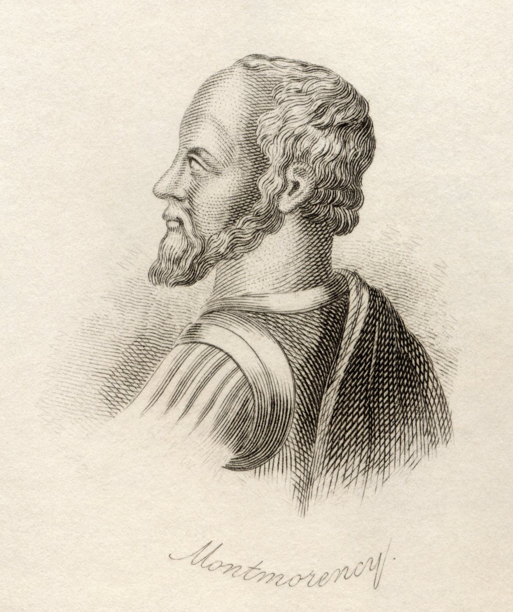 Anne de Montmorency，来自&39;Crabb&39;s Historical Dictionary&39;，发表于1825年 作者 英语学校