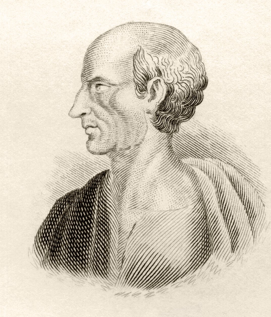 Antisthenes，来自&39;Crabbes Historical Dictionary&39;，于1825年出版 作者 英语学校