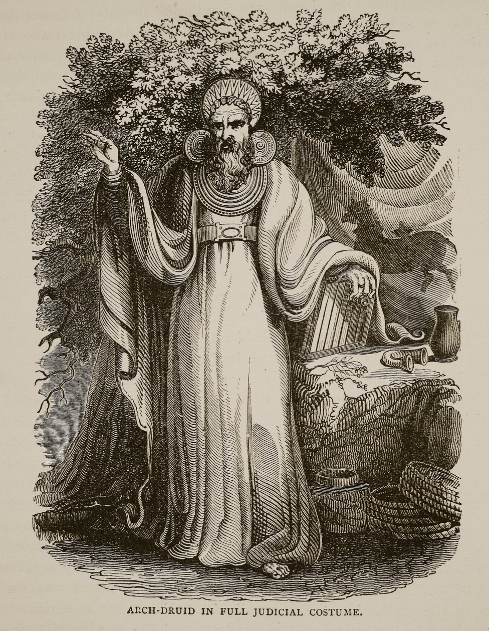 Arch-Druid完整的司法服装 作者 英语学校