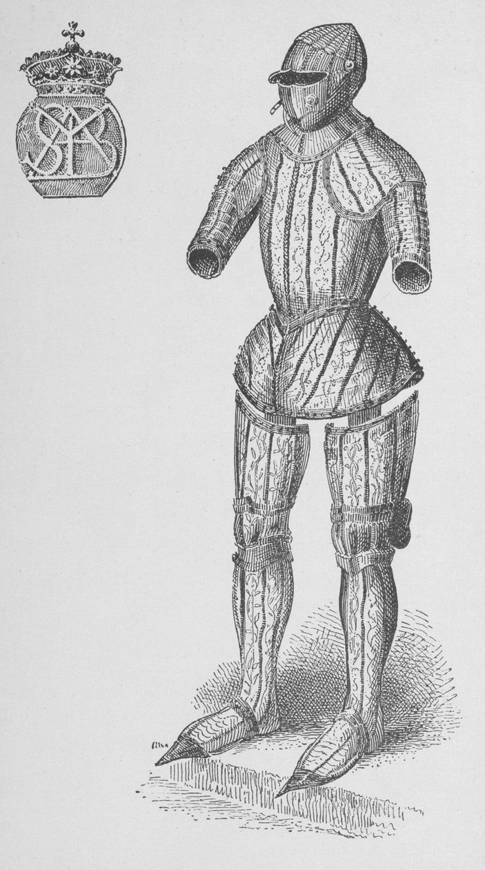 伊莎贝拉一世的盔甲（1451-1504），卡斯蒂利亚女王 作者 英语学校