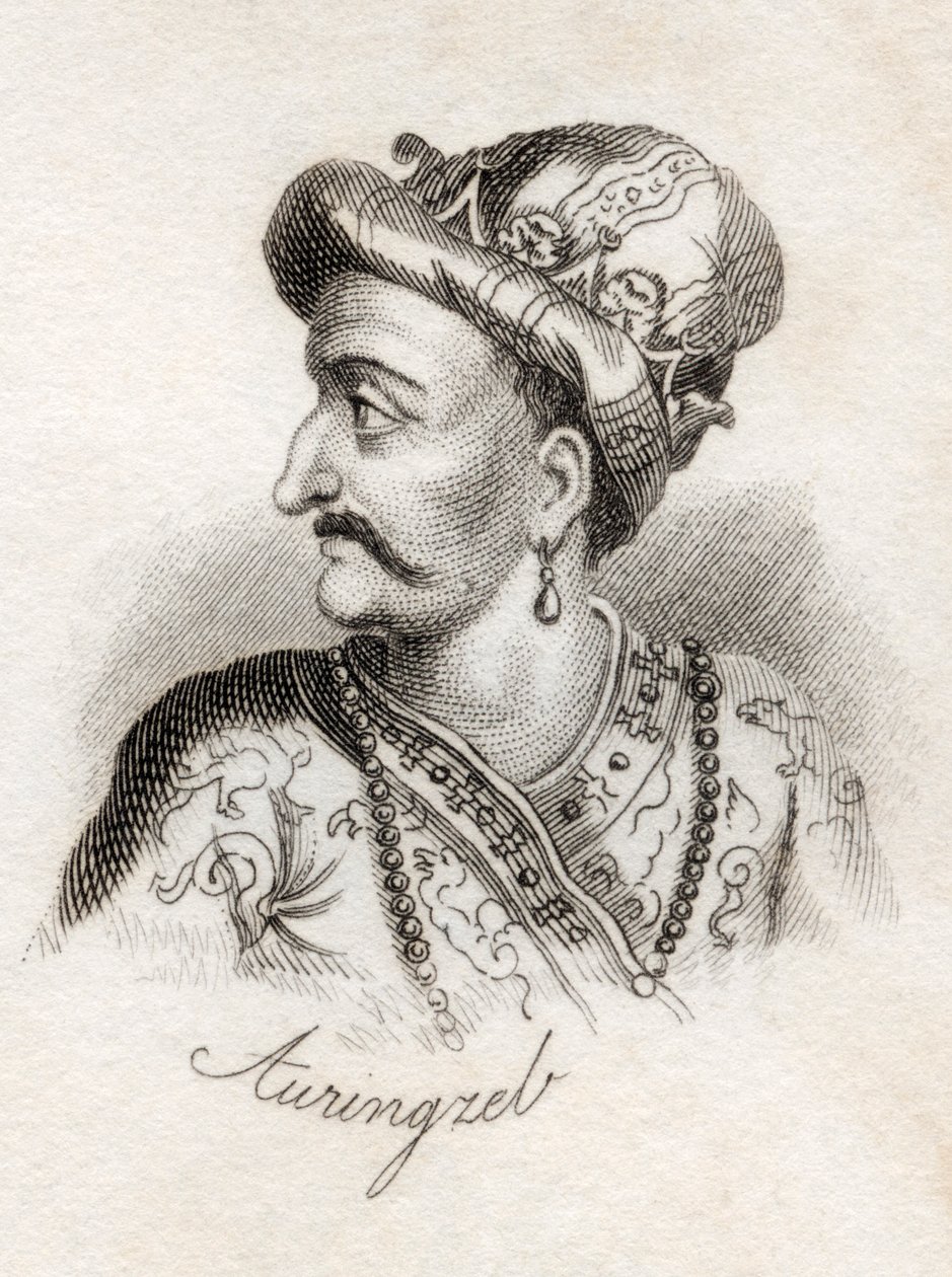 Aurangzeb I，来自&39;Crabb&39;s Historical Dictionary&39;，1825年出版 作者 英语学校