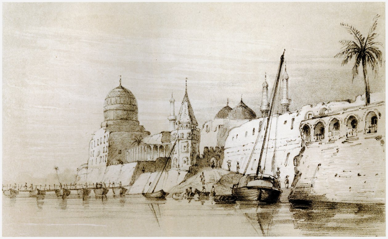 巴格达，约1834-37年（图画 作者 英语学校