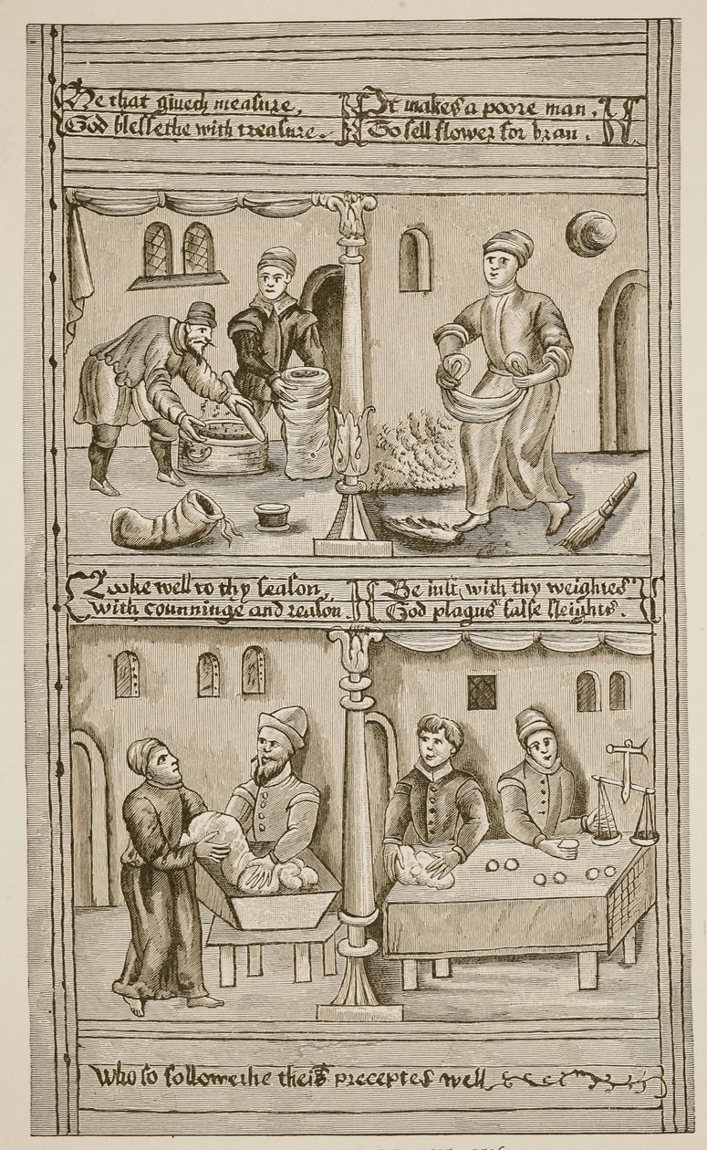 约克面包师，1595-1596（棕褐色照片） 作者 英语学校