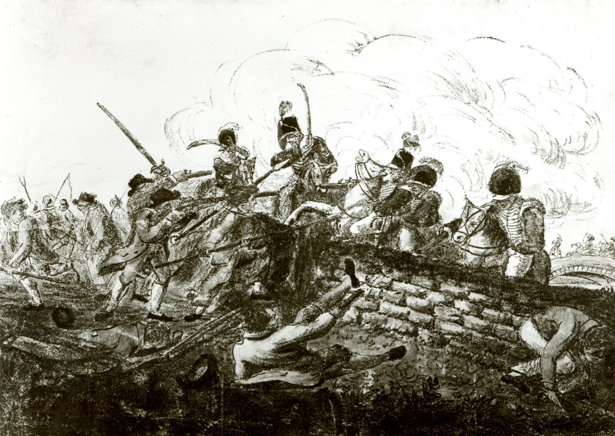 邦尼布里奇战役，1820年 作者 英语学校