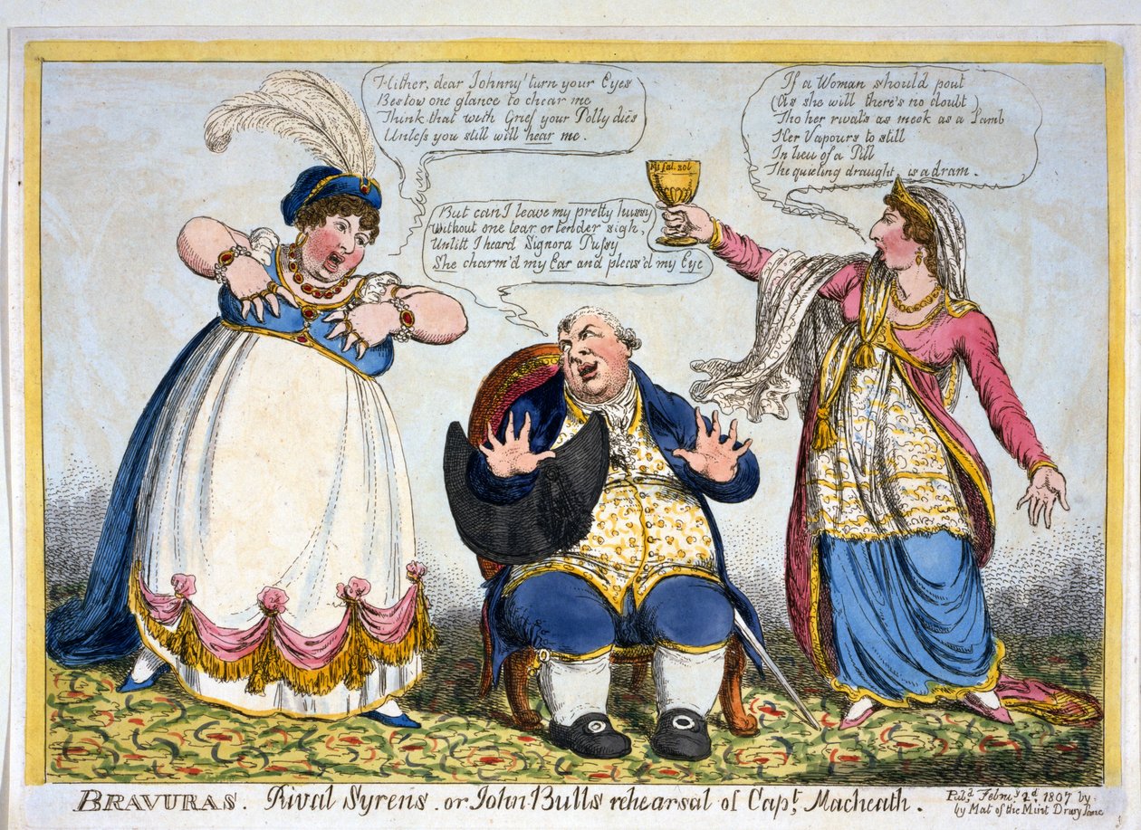 Bravuras, Rival Syrens or John Bull