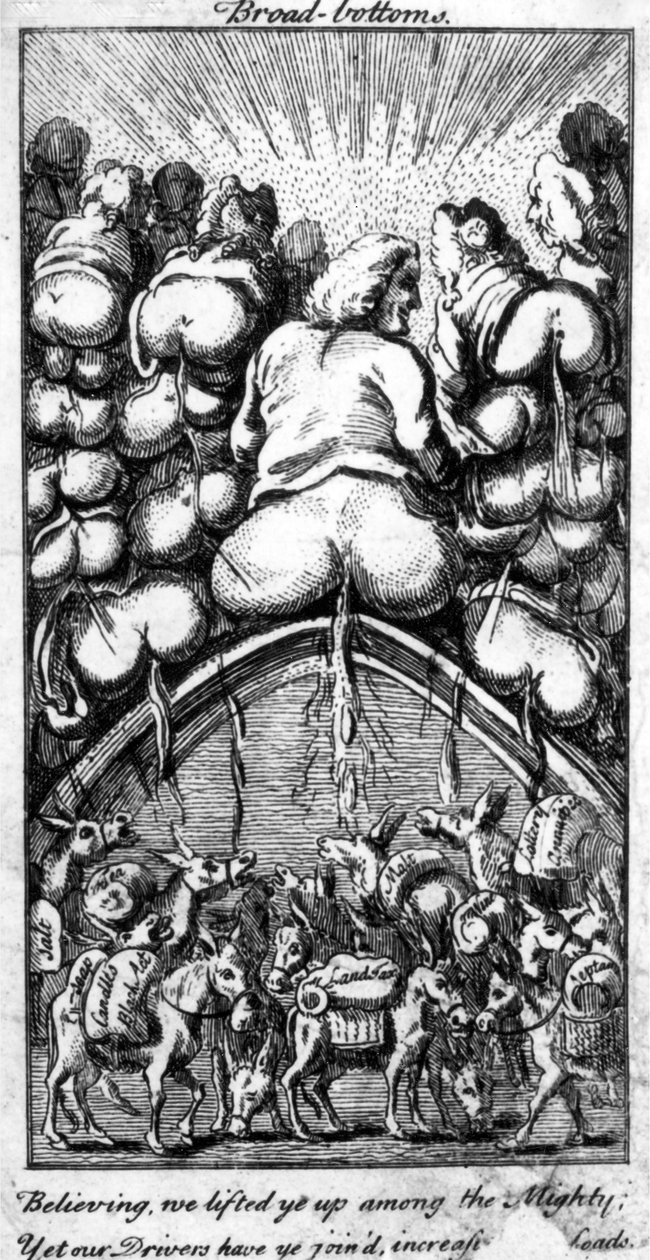 广泛的底部，1745年 作者 英语学校