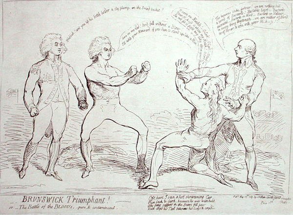 不伦瑞克凯旋！由J.Aitken于1789年出版（蚀刻画）。 作者 英语学校