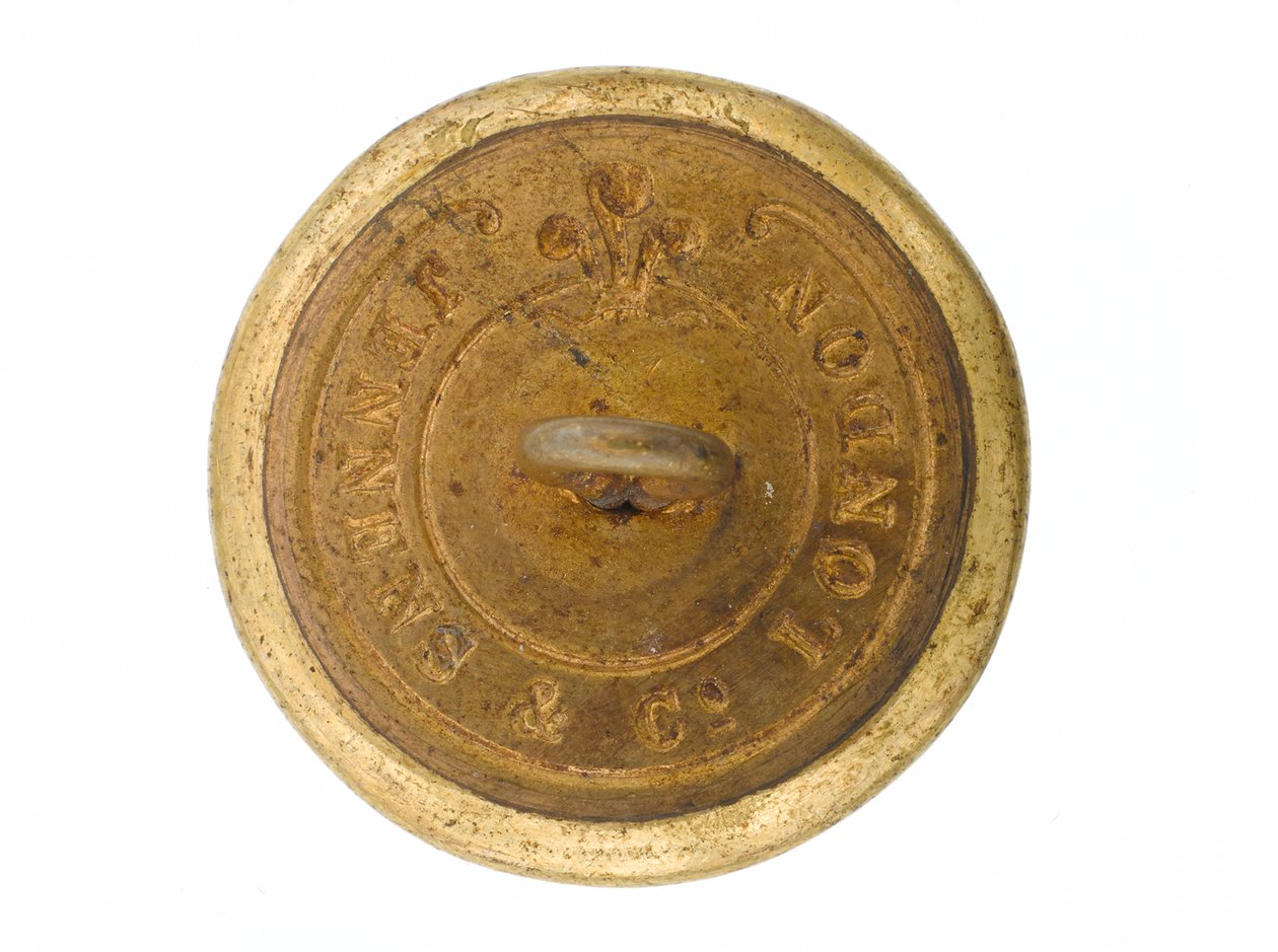 纽扣，孟加拉参谋团，1876-1891年 作者 英语学校