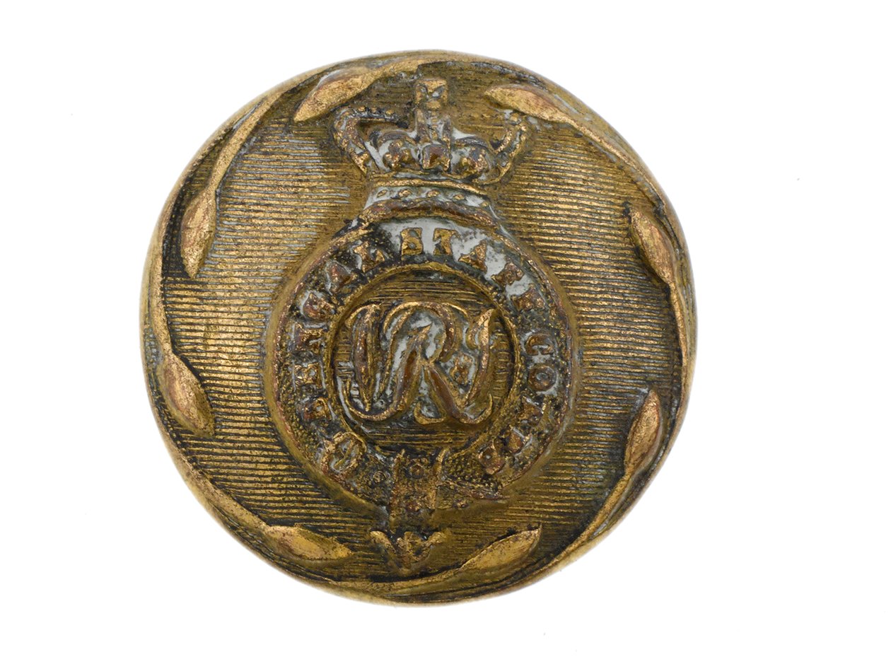 纽扣，孟加拉参谋团，1876-1891年 作者 英语学校