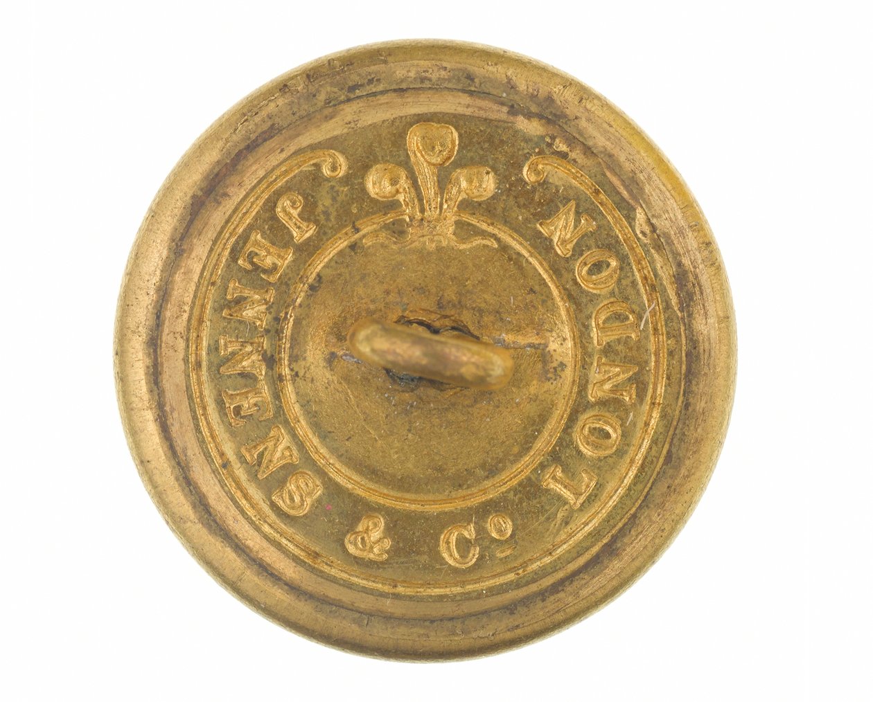 纽扣，第4孟加拉欧洲军团军官，1855-1861年 作者 英语学校