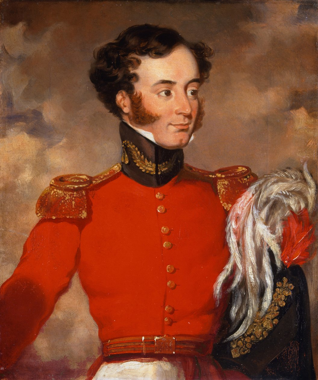 Bulstrode Bygrave上尉（1802-73）c.1838 作者 英语学校