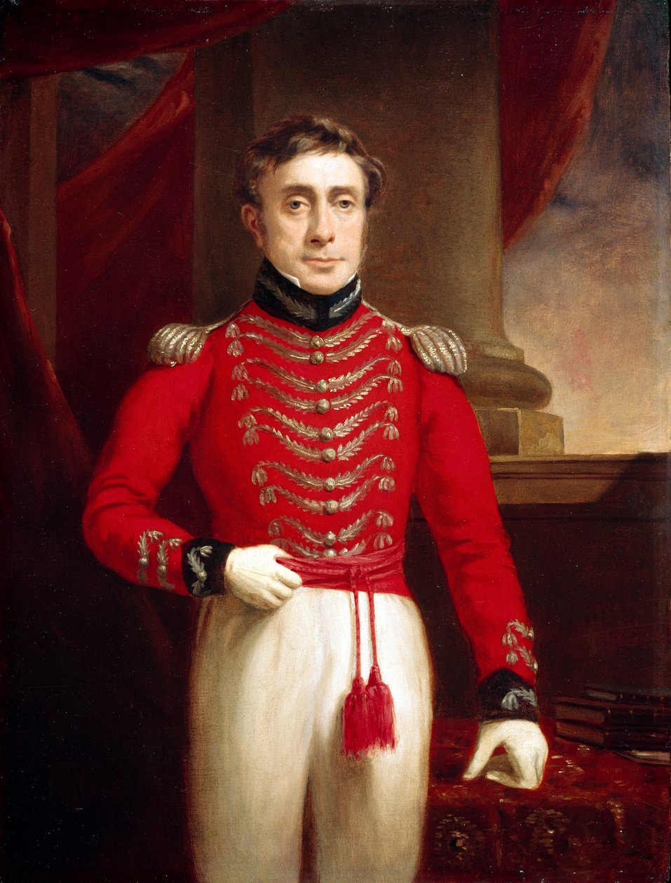 David Leighton上尉（1774-1860）第4团土着步兵，1980年 作者 英语学校