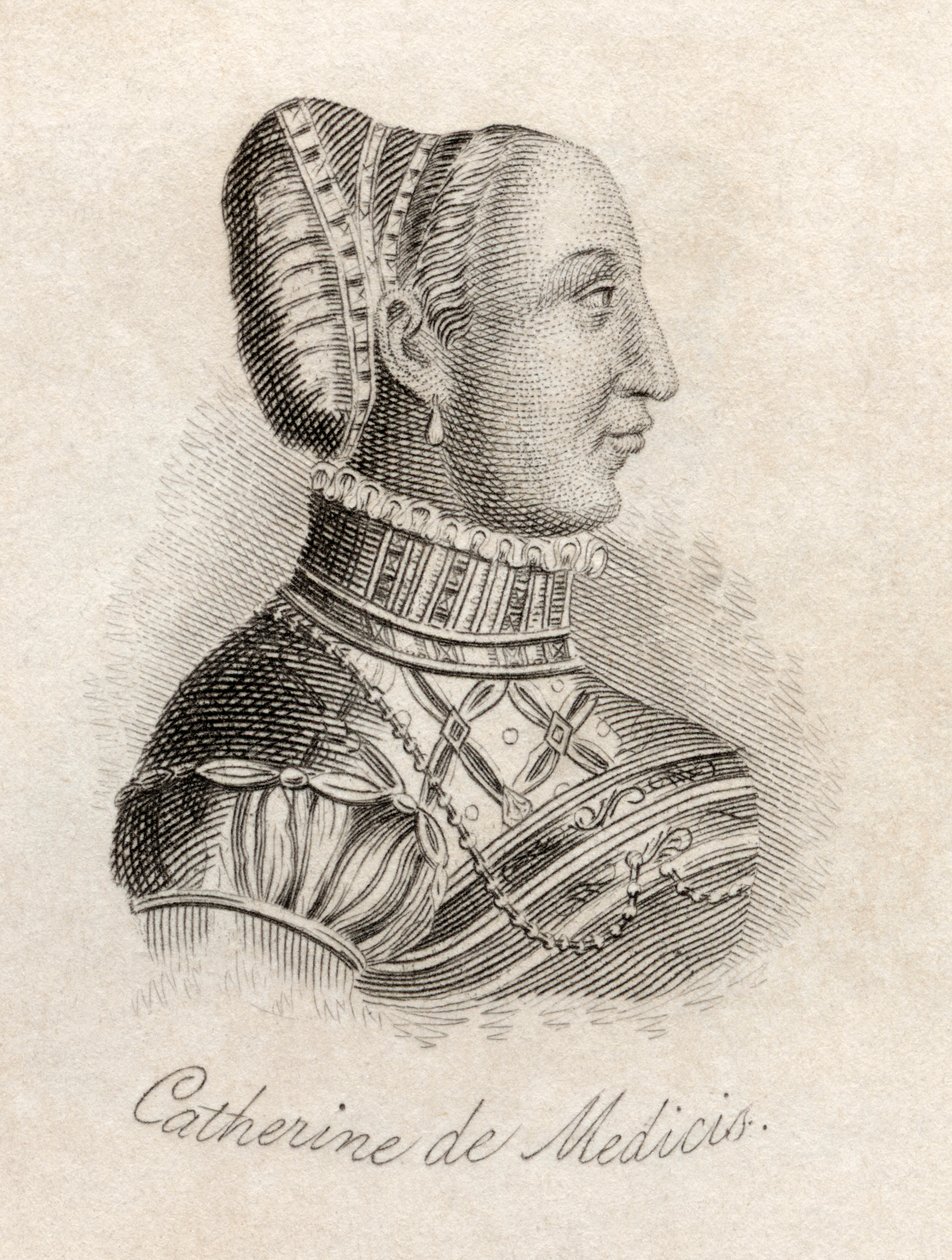 Catherine de Medici，来自&39;Crabb&39;s Historical Dictionary&39;，于1825年出版 作者 英语学校