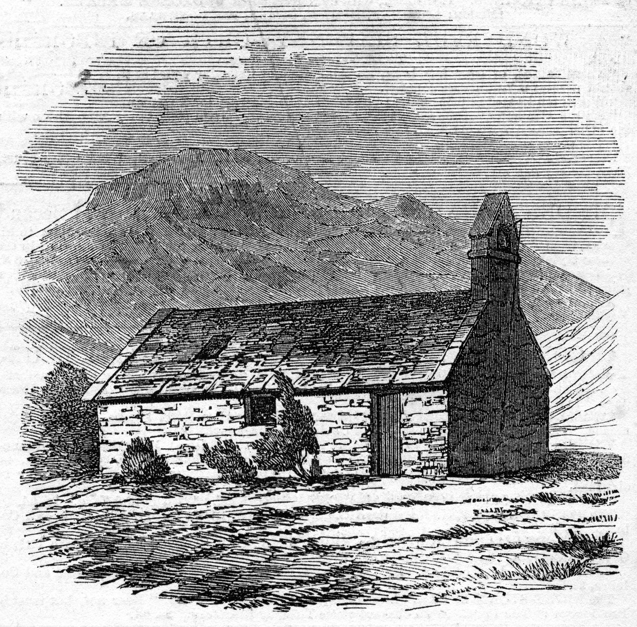 Wastdale Head，坎伯兰郡的教堂 作者 英语学校