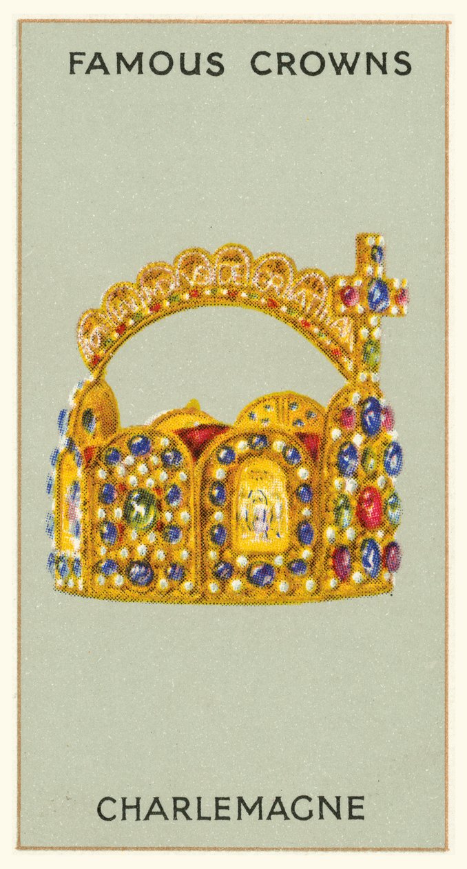 查理曼 (chromolitho) 作者 英语学校