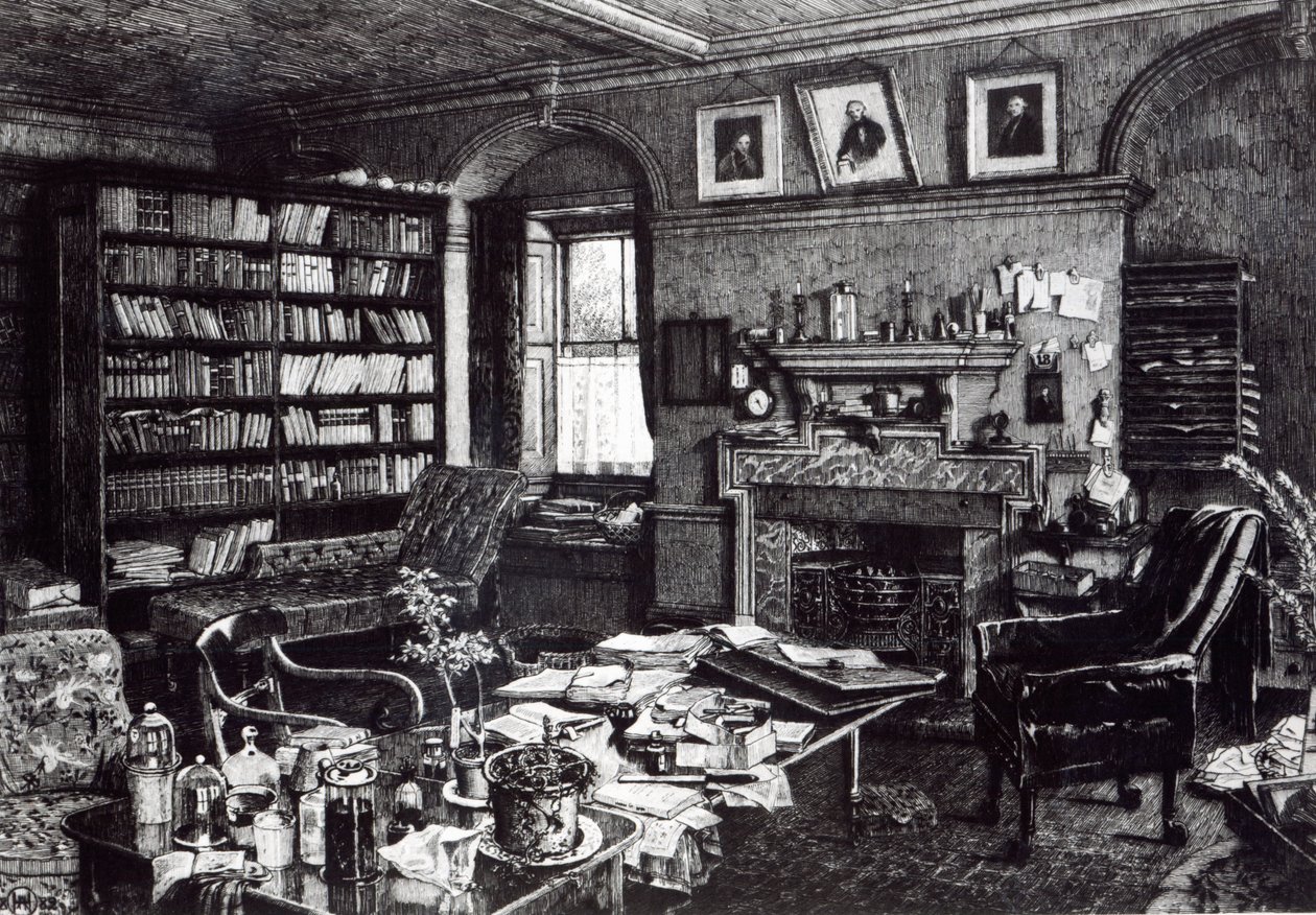 查尔斯达尔文斯于1882年在唐楼学习 作者 英语学校