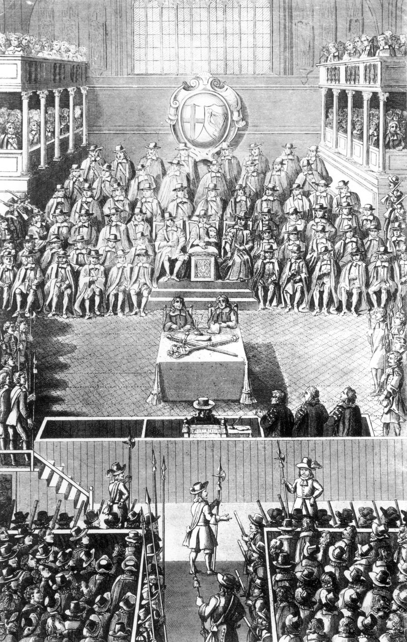 查尔斯一世于1649年1月27日在白厅高等法院受审 作者 英语学校