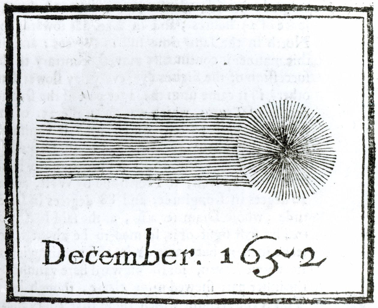 Charless Comet，1652年12月 作者 英语学校