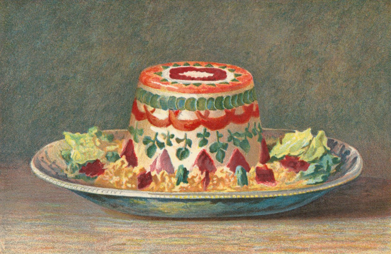 Chartreuse of Chicken（彩色石版画） 作者 英语学校
