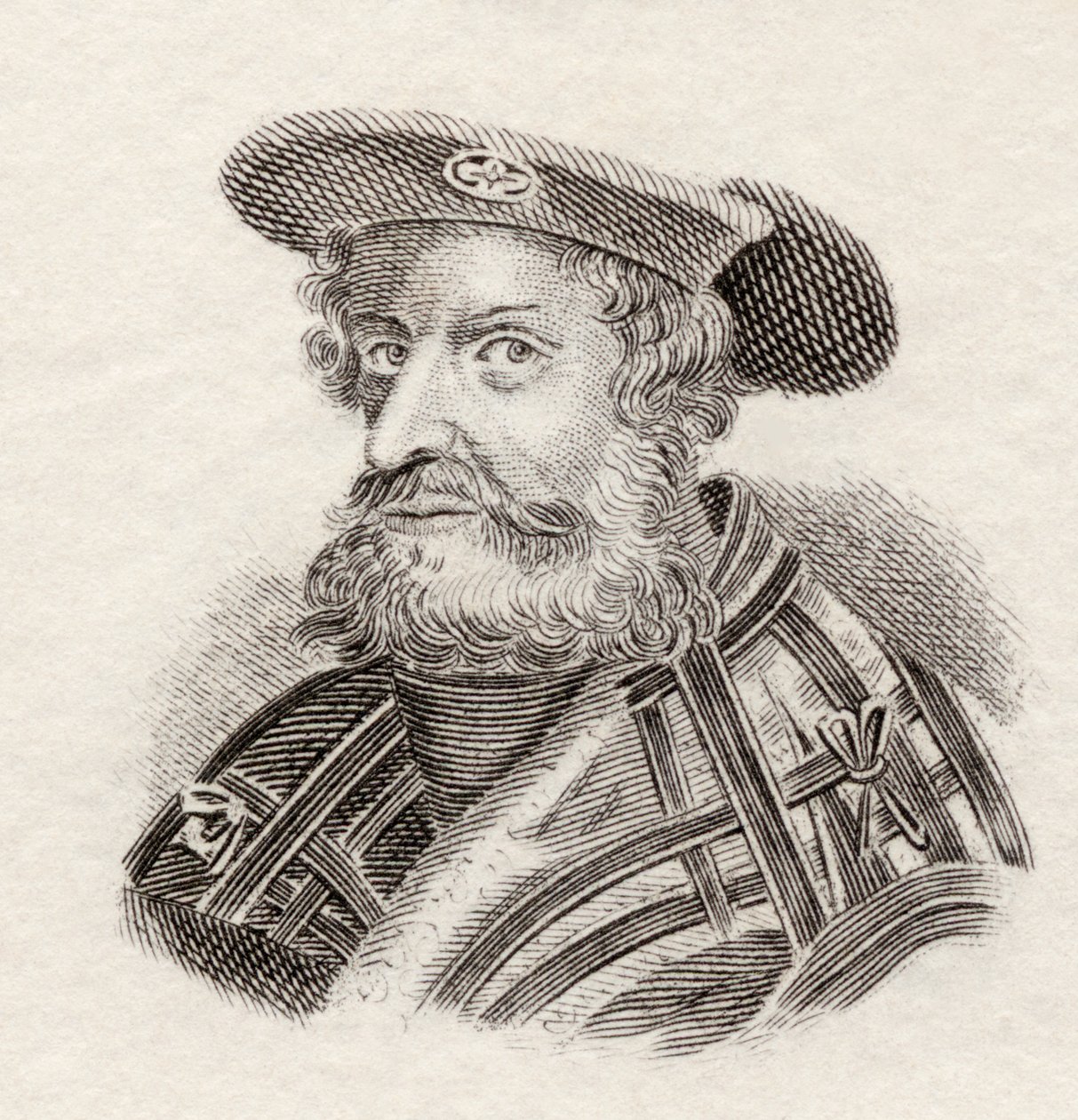 Claudius Ptolemaeus，或托勒密，1825年（雕刻） 作者 英语学校