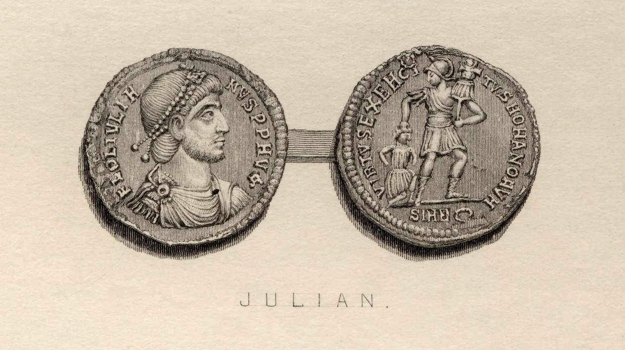 从Julian the Apostate时代的硬币 作者 英语学校