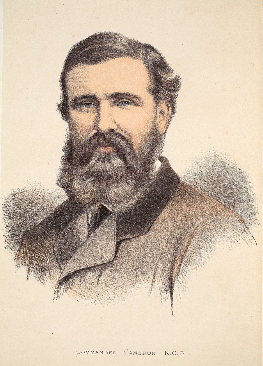 卡梅伦指挥官，插图来自生活的图画版和大卫利文斯通的发现，由J. Ewing Richie，酒吧。作者：A。Fullarton＆Co.，1876 作者 英语学校