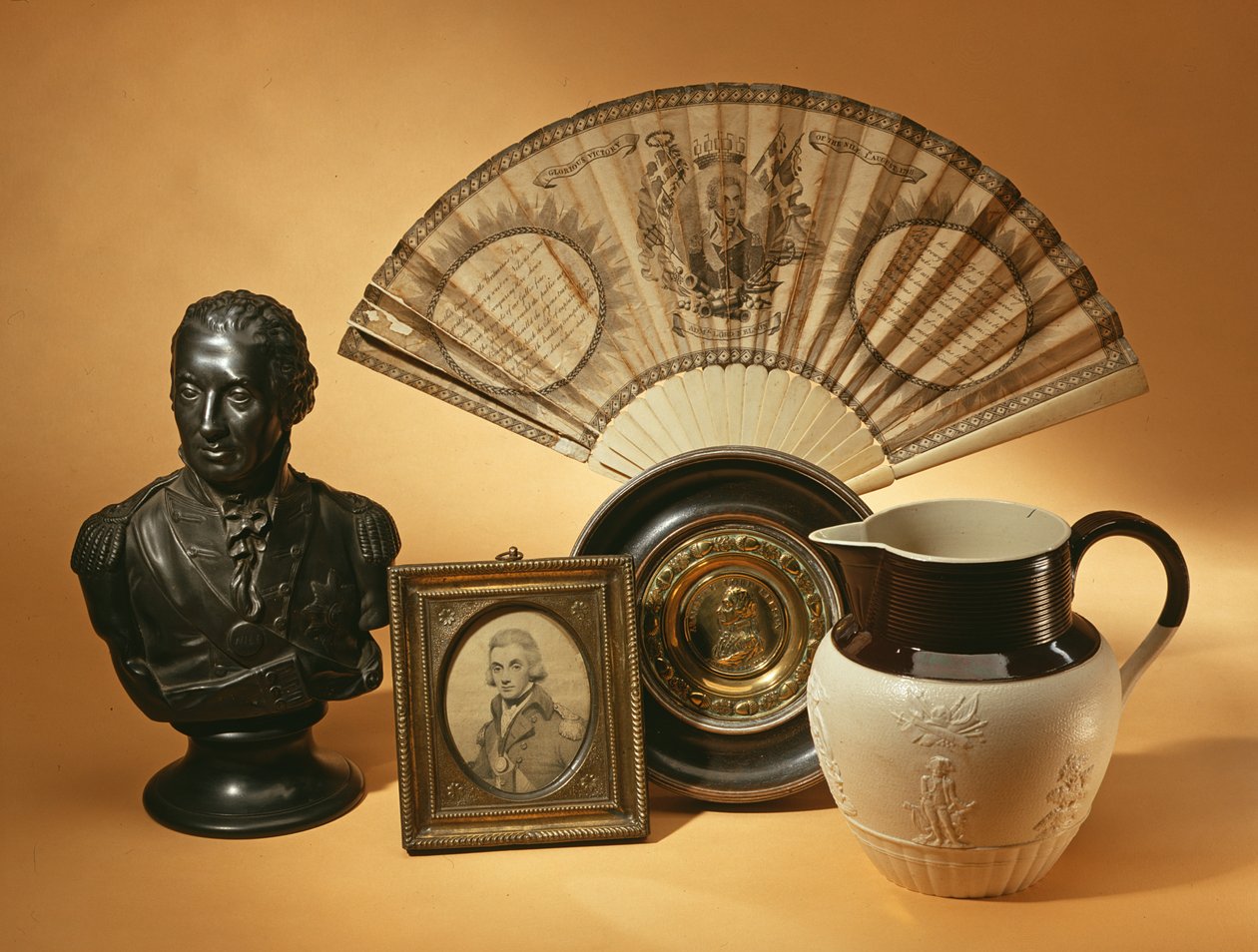 与海军上将尼尔森勋爵有关的纪念物品，1798-c.1830 作者 英语学校