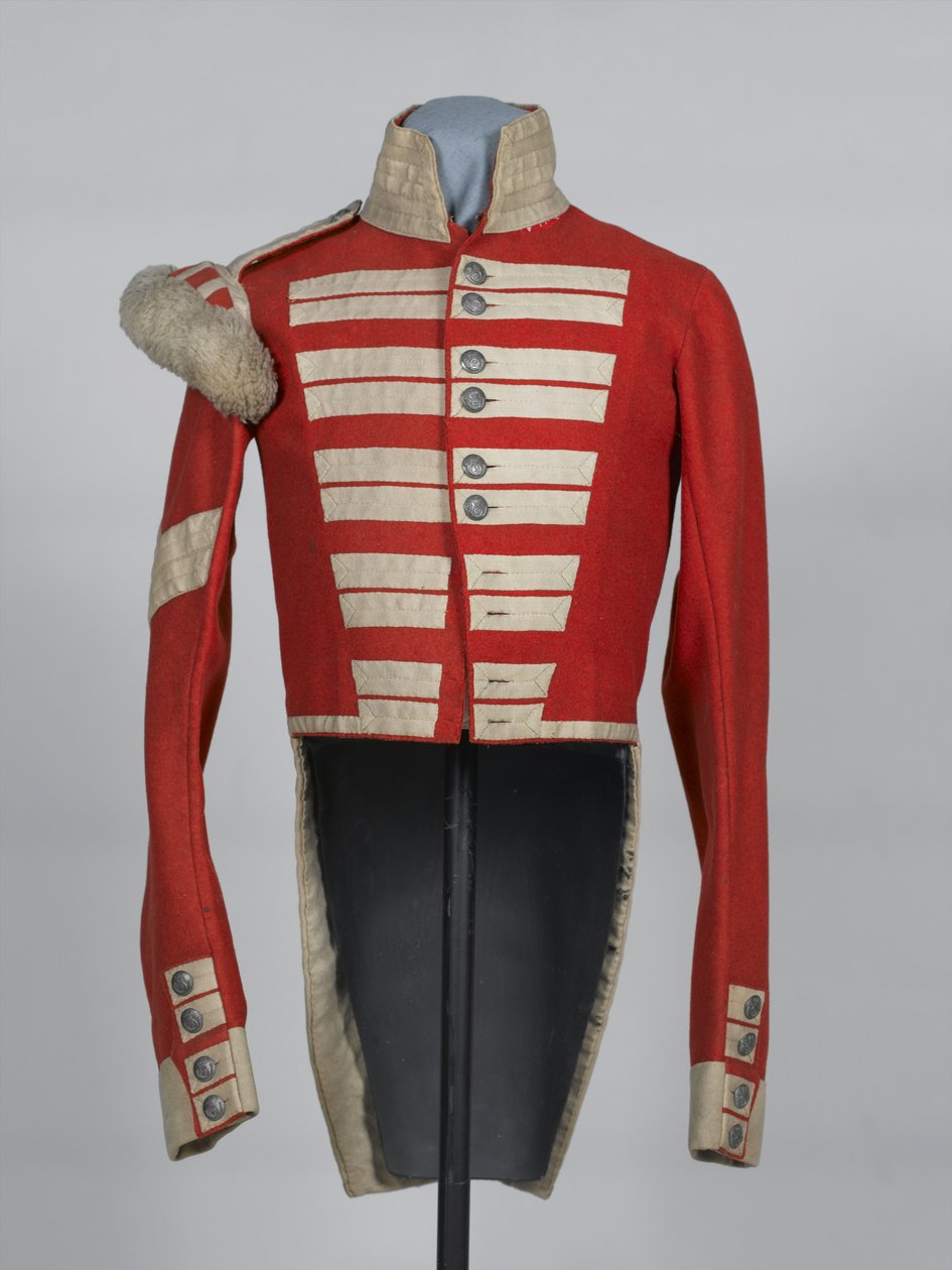 Corporals full dress coatee，2nd European Regiment，Light，Bombay，c.1850 作者 英语学校