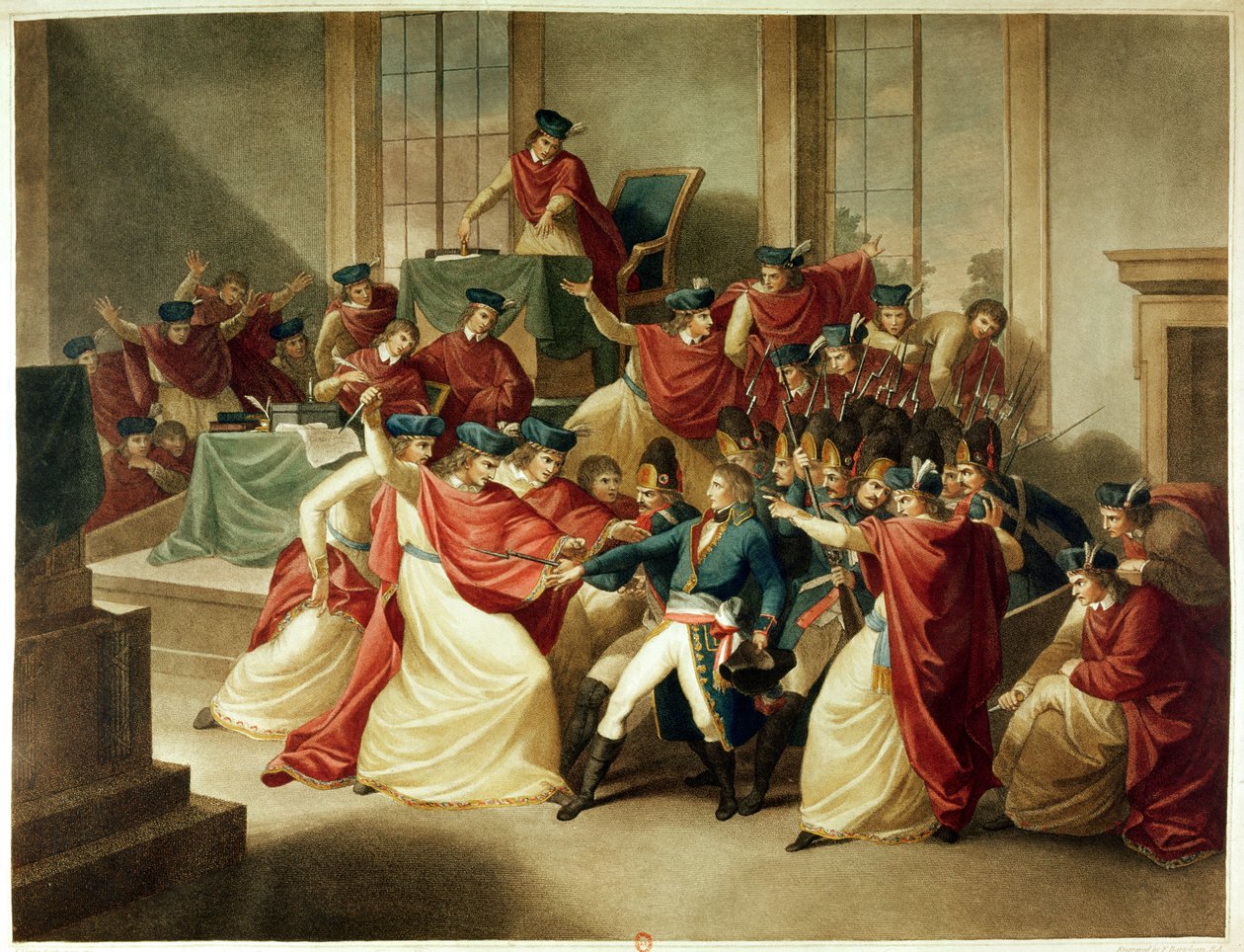 1799年11月10日，18 Brumaire的政变 作者 英语学校