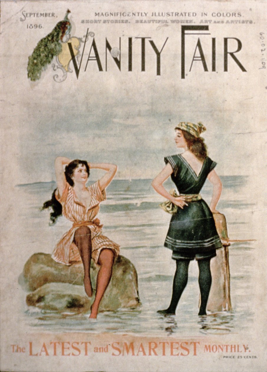 封面为名利场，1896年9月 作者 英语学校